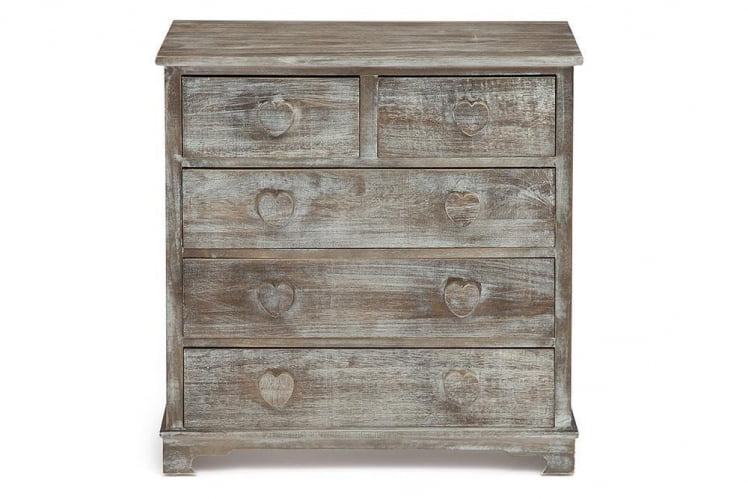 Комод с 5 ящиками Secret De Maison AMOUR ( mod. HX16-004NS ) Натуральный Антик_1