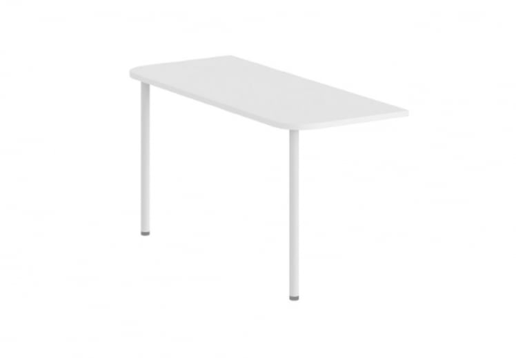 Приставка для стола на двух опорах Sigma SG.455.WH Белая_0