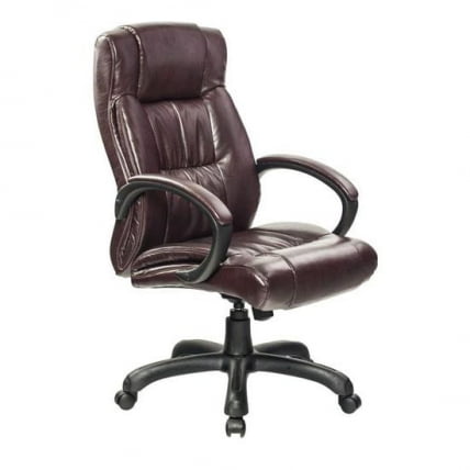 Кресло руководителя EChair CS-698Е 296299 Коричневое_0