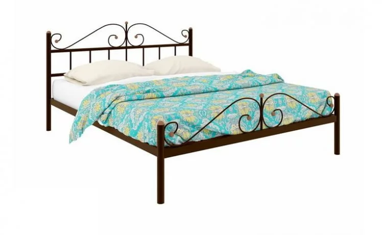 Кровать Диана Plus 1400х1900 Коричневая_0