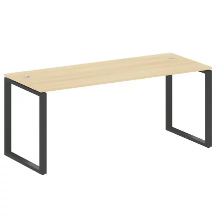 Стол письменный на О-образном м/к METAL SYSTEM БО.СП-5 Акация/Антрацит_0