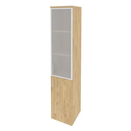 Шкаф высокий узкий правый ONIX O.SU-1.2R(R) Тиквуд Светлый_0
