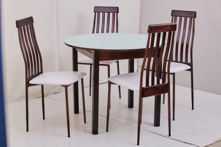 Опора деревянная ZD 04 квадрат  белый_1