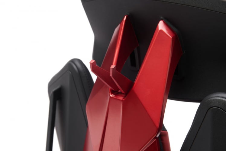 Кресло геймерское Everprof Tiger Экокожа Красный_9