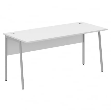 Стол рабочий IMAGO Plus СП-4P Белый Серый_0