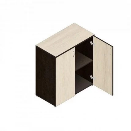 Шкаф для документов низкий Р.Ш-6 дуб молочный_0