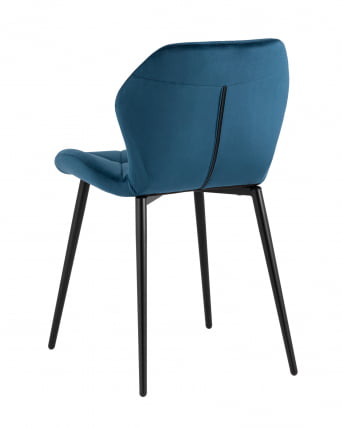 Стул обеденный Эдвин велюр Синий_5