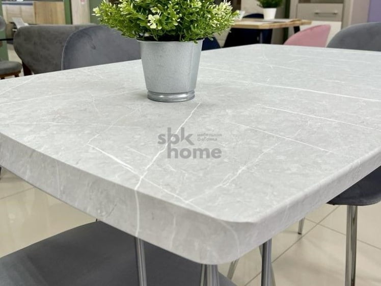 Крышка обеденного стола, Дублин (1100*700*32) Торос Бьянка, 70514 _1