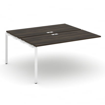 Двойной наборный элемент рабочей станции CONCEPT CN.DNRS-004 Дуб Мали Белый_0