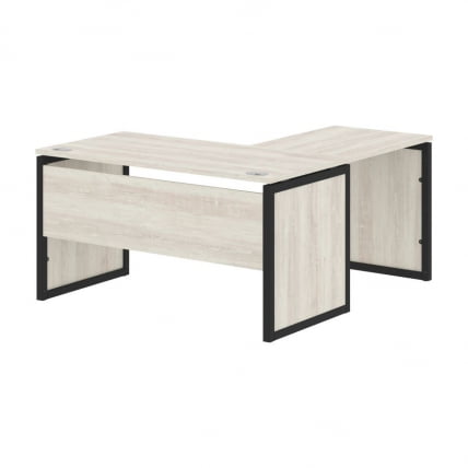 Стол письменный угловой левый XTEN-QP XQPCT 1415 L Сосна Эдмонт Антрацит_0