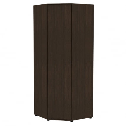 Шкаф распашный Алиса(H6) 2230х854х854 с торцевой ручкой (Венге)_0