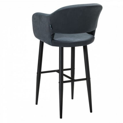 Кресло Бар Oscar Б Diag grey/черный_2