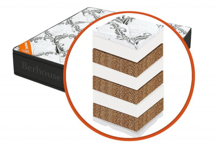 Матрас Imperial Suite латекс-кокос Gray Night (Berhouse) Размер: 1400х1900 мм _0