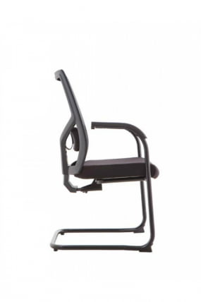 Кресло офисное СИЛЬВИЯ BLACK CF Черная ткань_1