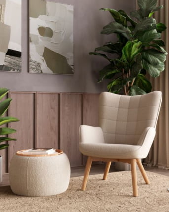 Пуф-трансформер Люкке с крышкой, бежевый_2