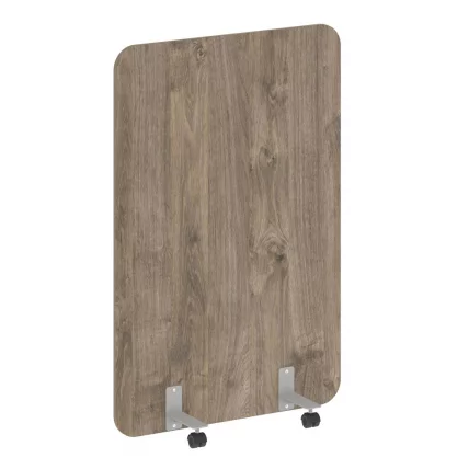 Перегородка на металлических опорах, на роликах R-line DP.R-100-150 Тиквуд Темный_0