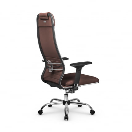 Кресло руководителя Мetta L 1m 38K2/4D Infinity Easy Clean (MPES) Комплект 7 Темно-коричневое_3