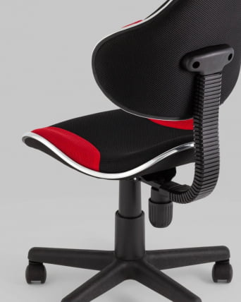 Стул офисный QZY Черно-красный_3