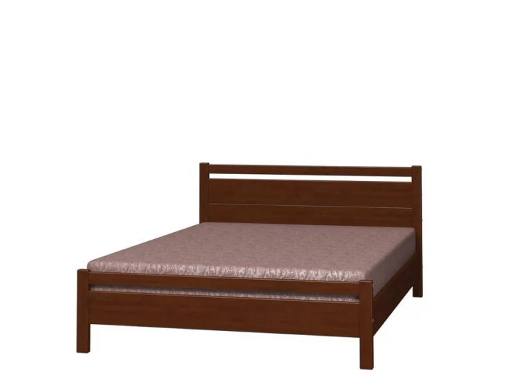 Кровать из массива Вероника 1 200х160 Орех_0