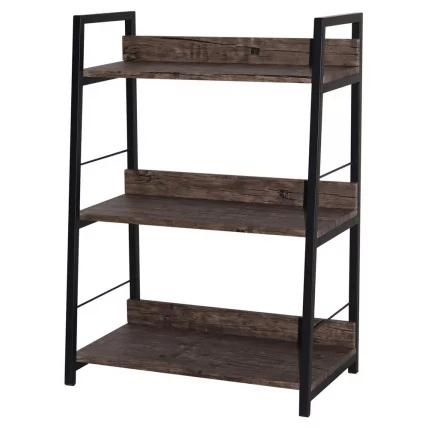 Стеллаж на металлокаркасе BRABIX LOFT SH-002 Мореный дуб_3