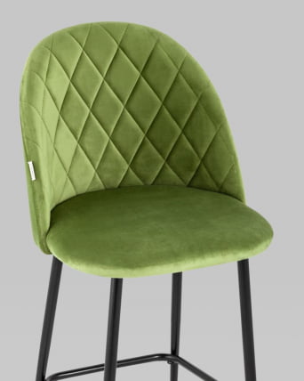 Стул полубарный Марсель ПЛ велюр Травяной_7