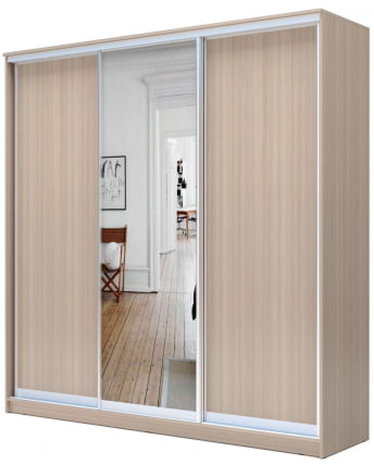 Шкаф-купе Хит-23-20-151 Ясень шимо светлый_0
