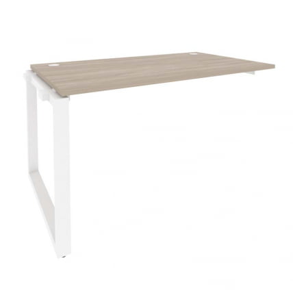 Наборный элемент рабочей станции на О-образном м/к ONIX O.MO-1.NRS-3.8 Дуб Аттик/Белый_0
