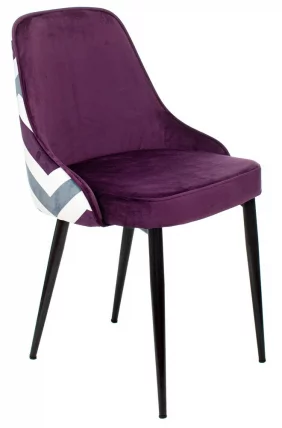 Стул для кухни Бюрократ KF-5 зигзаг VIOLET_0