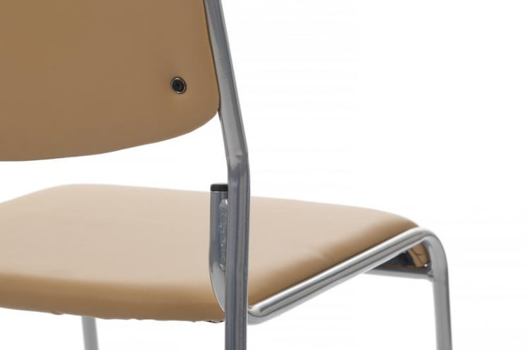 Кресло Nix RCH OMKL-02 Бежевый/Металл окрашенный Хром_9