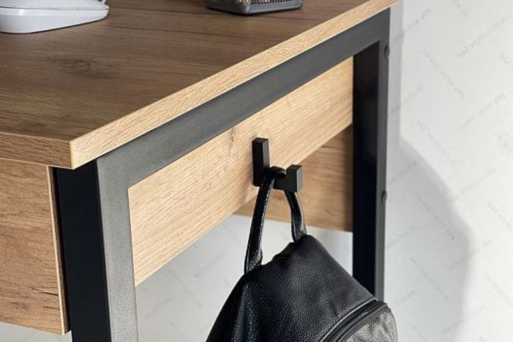 Стол Юниор SMU-01 белое дерево/белый муар_6