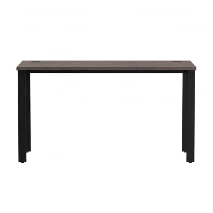 Стол прямой на металлокаркасе, опоры 90 гр Everprof EVO 254S007 Дуб Пасадена Черный_1