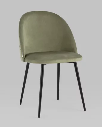 Стул Фолио велюр Пыльно-оливковый_1