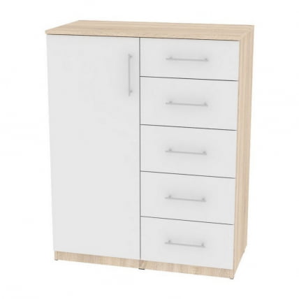 Комод Калисто(К36)1147х902х468ручкарейлинг160мм(ДСС-Белый) / Калисто(K36)1147х902х468ручкарейлинг160мм(ДСС-Белый)_0