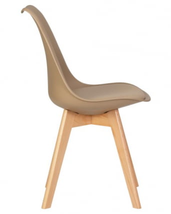 Стул обеденный ДОБРИН ДЖЕРРЙ СОФТ (ножки светлый бук, цвет сиденья бежевый (ГР-03)) 4 шт / DOBRIN JERRY SOFT (GR-03))_3