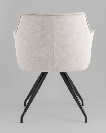 Стул обеденный Feston вращающийся серый_4