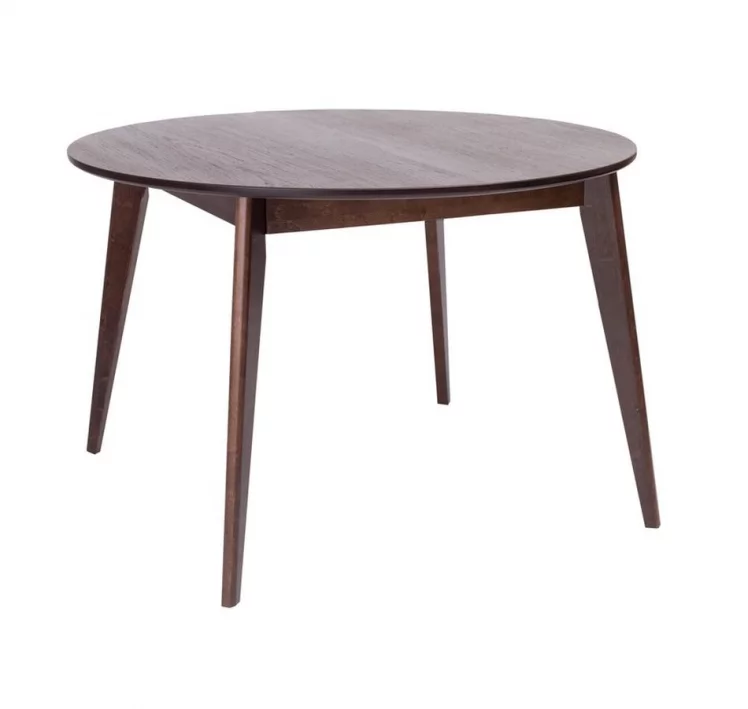 Стол обеденный Орион 100x100 Морилка Дуб натуральный Эмаль белая_3