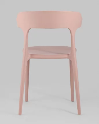 Стул пластиковый Neo с подлокотниками Пыльно-розовый_3