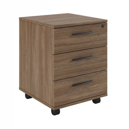 Тумба подкатная с 3 ящиками, древесный ASTI AST33930304 Дуб_0