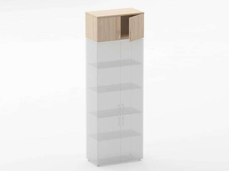 Антресоль широкая Glassy 6.04.131 Туя_1