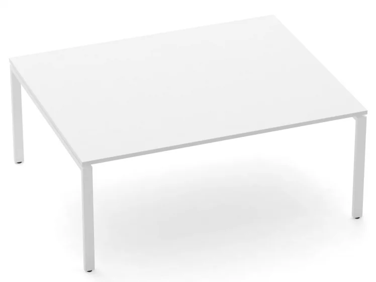 Стол для переговоров Deka П-обр.каркас 71.145.18 Белый_0