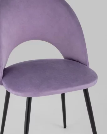 Стул Меган велюр Сиреневый_7