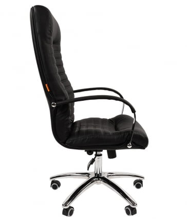 Кресло руководителя CHAIRMAN 480 N кожа Черный_2