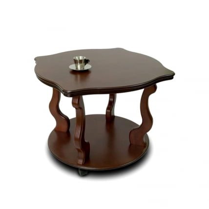 Стол журнальный Берже 4 Тёмно-коричневый_0