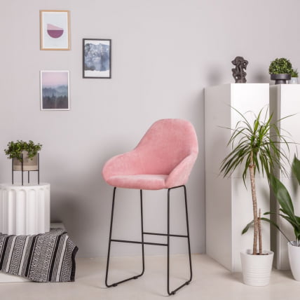 Стул полубарный Kent (ПБ) Розов/Линк_5