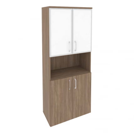 Шкаф высокий широкий ONIX O.ST-1.4R white Дуб Аризона_0