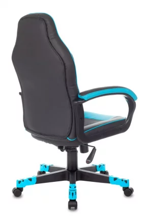 Геймерское кресло Zombie GAME 17 Черный-синий_3