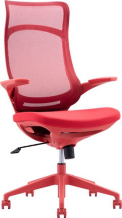 Кресло руководителя Everprof Spirit Сетка Красный_0