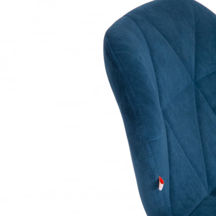 Кресло СЕЛФИ флок , синий, 32 / SELFI_7