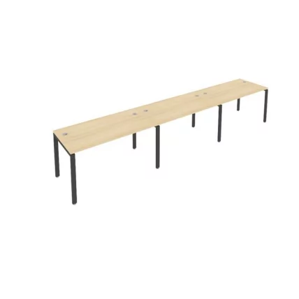 Рабочая станция на 3 раб.места Metal System Б.СМ-3.3 Акация/Антрацит_0