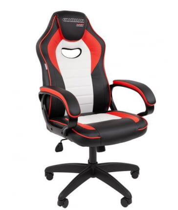 Кресло геймерское CHAIRMAN GAME 16 черный/оранжевый/белый_0